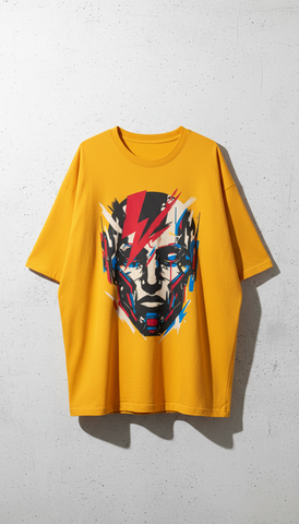 Voltage Yellow Heavyweight Graphic Tee